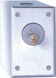 Camden Surface Mount Key Switch, SPST Momentario Normally Open (CM-1000)
