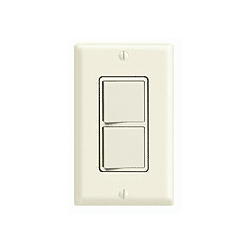 Leviton Decora Style Combination Switch 120/277 Volt White (5641-W)
