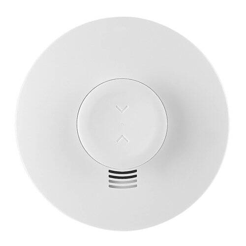 Détecteur de fumée et de chaleur sans fil Honeywell, rond, blanc (5800SMOKEV)