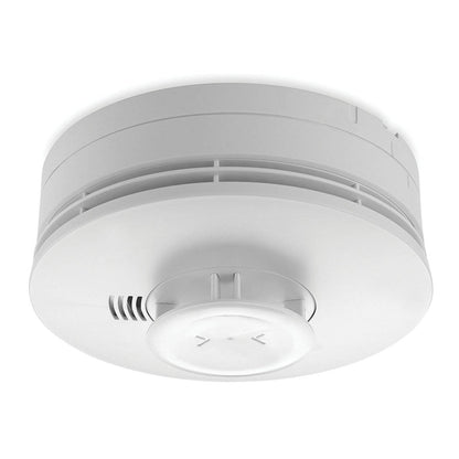 Honeywell Wireless Smoke and Heat Detector, Round, White (5800SMOKEV)