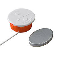 Honeywell Micro Recessed Window Sensor, White (5800MICRA)