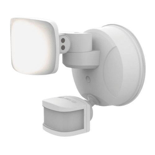 Enbrighten WiFi Smart Motion Security Light, 1 Head, White (58185-S1)