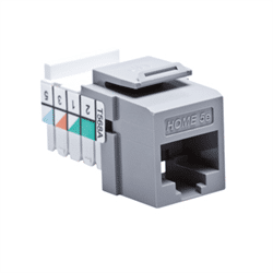 Leviton Home 5e Connector Standard CAT5E Gray (5EHOM-RG5)