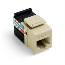 Leviton Quickport Cat 5E Connector Ivory (5G108-RI5)