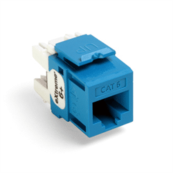 Leviton Quickport eXtreme 6+ CAT6 Insert Blue (61110-RL6)