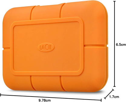 4TB LACIE RUGGED SSD USB 3.1TYPE C 2.5SE (STHR4000800)
