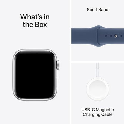 Apple Watch SE GPS (2nd Generation) Sport Band S/M- 44mm-Silver