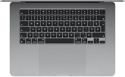 MacBook Air de 13 pulgadas (2024) con procesador Apple M3 (16 GB de RAM y 256 GB de SSD), color gris espacial.