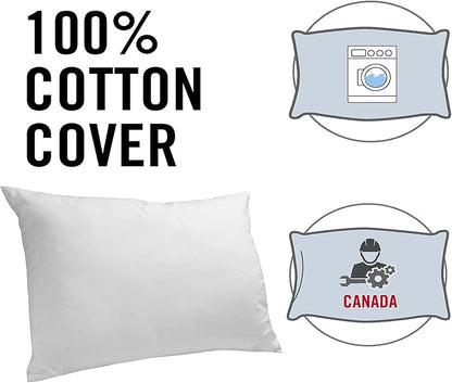 2 Pack Fiber Fill Pillows