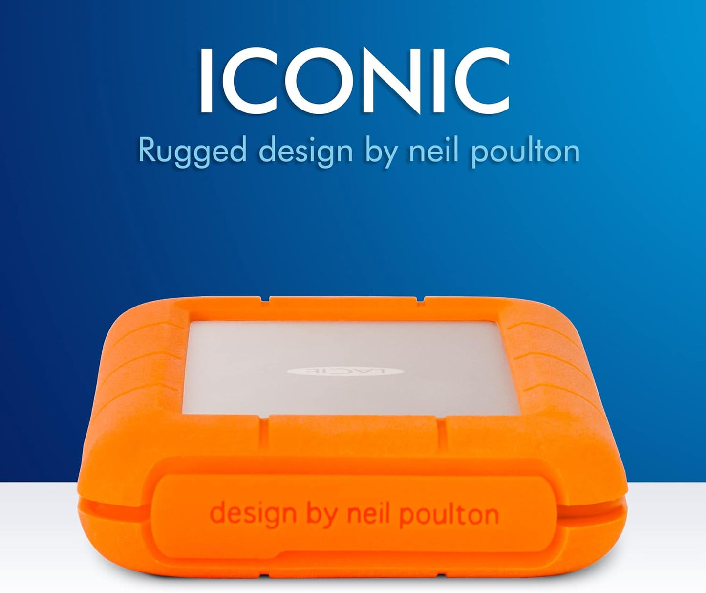 Disque SSD LACIE RUGGED USB 3.1 TYPE C 2.5SE 1 To (STHR1000800)