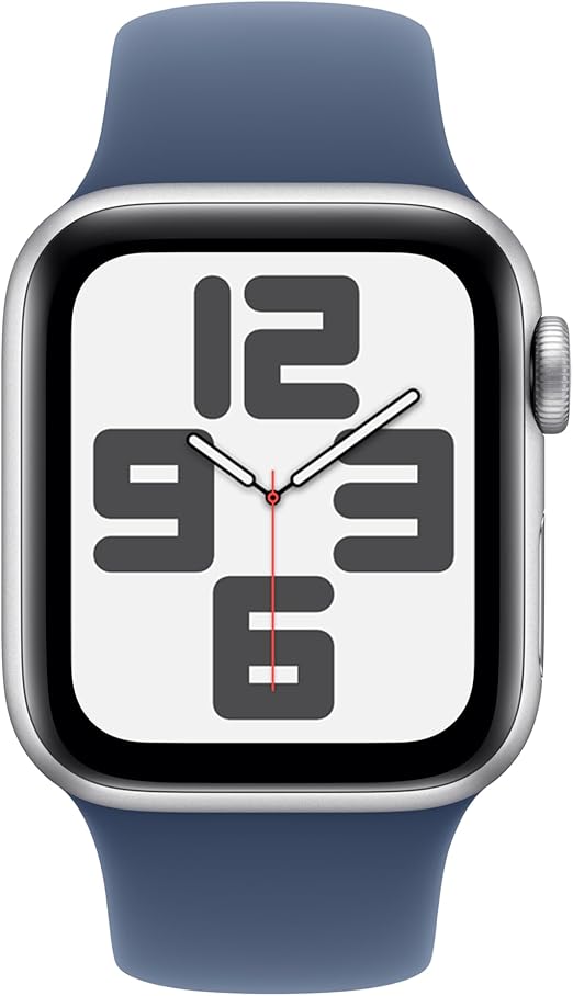 Apple Watch SE GPS (2nd Generation) Sport Band S/M- 44mm-Silver