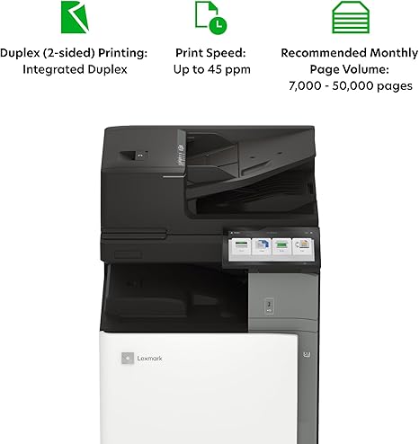 CX962TSE COLOR A3 MF PRINTER UP TO 45 PPM 10IN COLOR TOUCHSCREEN