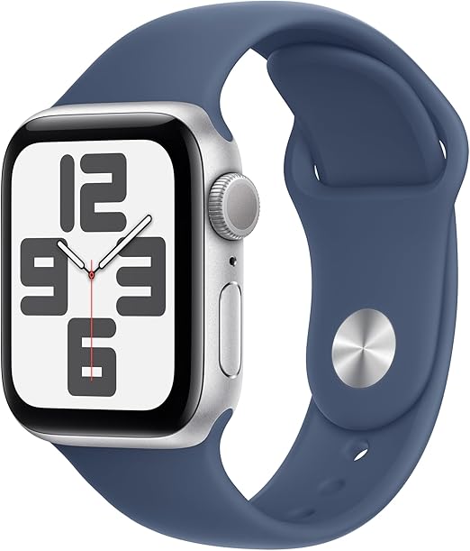 Apple Watch SE GPS (2nd Generation) Sport Band S/M- 44mm-Silver