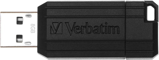 Clé USB 8 Go Pinstripe noire