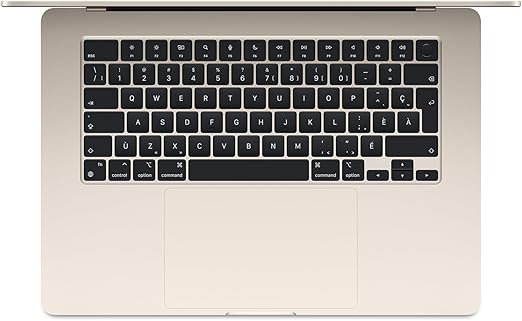 FR Apple 2024 MacBook Air 15-inch Laptop Apple M3 - 8GB RAM, 512 GB SSD Starlight