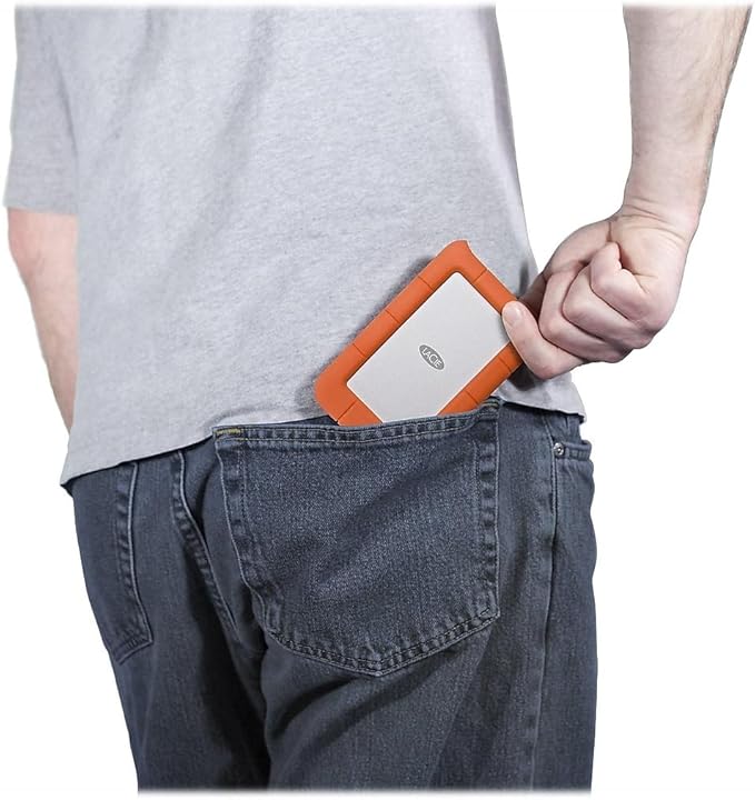 Disque SSD LACIE RUGGED USB 3.1 TYPE C 2.5SE 1 To (STHR1000800)