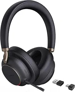 Auriculares Bluetooth BH76 Plus Teams, color negro, USB-A; certificación Microsoft Teams