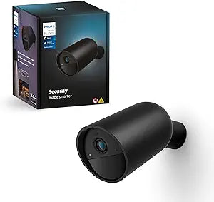 Batterie Hue Secure Cam noire, lot de 1