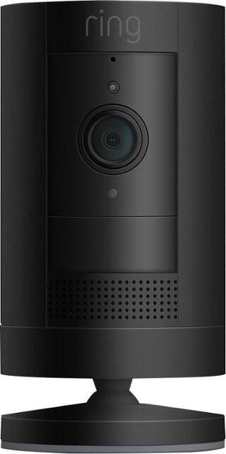 Ring Indoor Outdoor Battery Powered Stick Up Cam, 3rd Gen, Black (8SC1S9-BEN0)