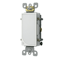 Leviton Hardwire 120V Decora LED Guide Light Night Light, White (6527-W)