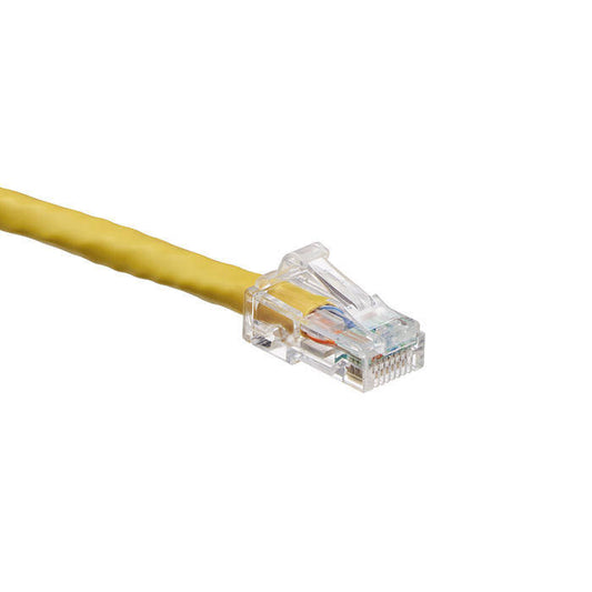Leviton eXtreme Cat 6 SlimLine Boot Patch Cord, 3 ft, Yellow (6D460-3Y)