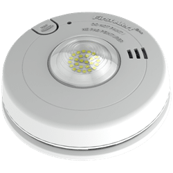 BRK 120V Wired Smoke Alarm with LED Strobe, 10 Year Battery (7020BSLA)