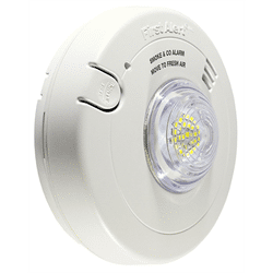 BRK 120V Combination Smoke + Carbon Monoxide Alarm with LED Strobe,10 YR Battery (7030BSLA)