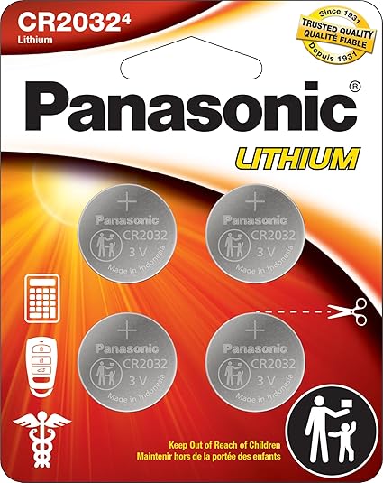 Panasonic Canada 3 V - Lithium - Carte standard de 4 pièces