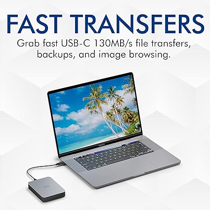 MULTI 10 2TB LACIE MOBILE DRIVE USB3.1 TYPE C