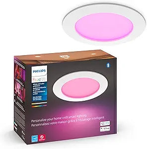 Spot encastré mince sans boîtier HUE 6 pouces