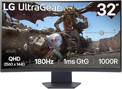 LG ULTRAGEAR 32IN 32GS60QX-B GAMING MONITOR W/ VA QHD 1MS