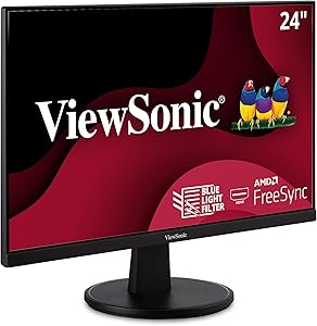 MONITOR IPS DE 24" 1080P CON RESOLUCIÓN HDMI VGA 1920X1080