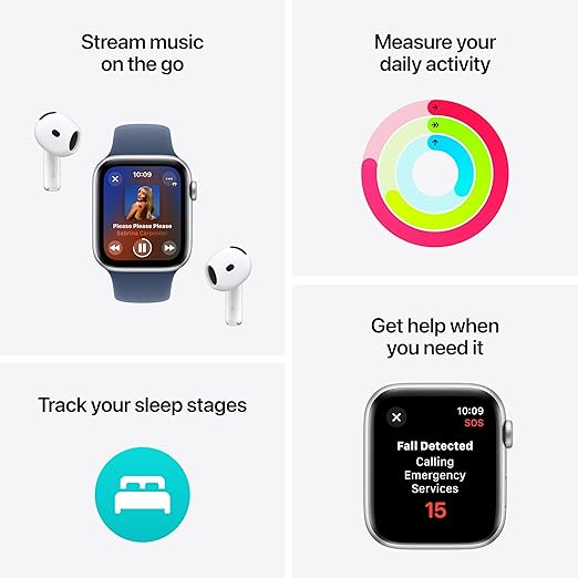 Apple Watch SE GPS (2nd Generation) Sport Band S/M- 40mm-Starlight