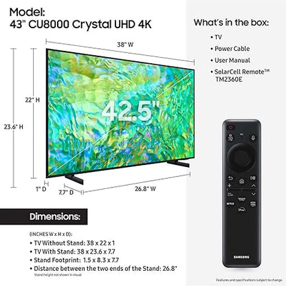 EW WE/LVS SAMSUNG 43IN UHD PROIDIOMA