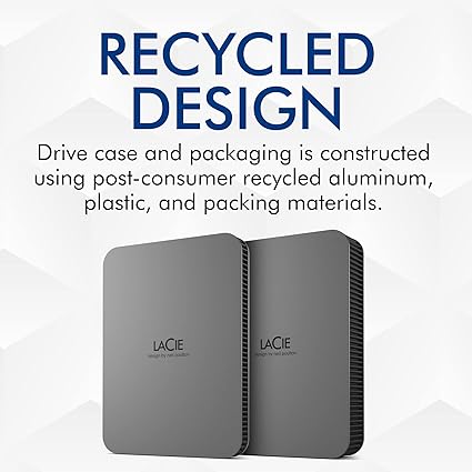 Disque dur externe LACIE 2 To USB 3.1 TYPE C (STLR2000400)