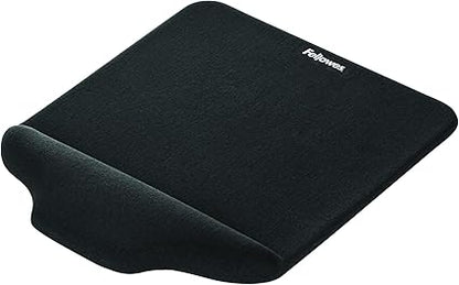 Alfombrilla de ratón Fellowes Plush Touch con soporte para la muñeca