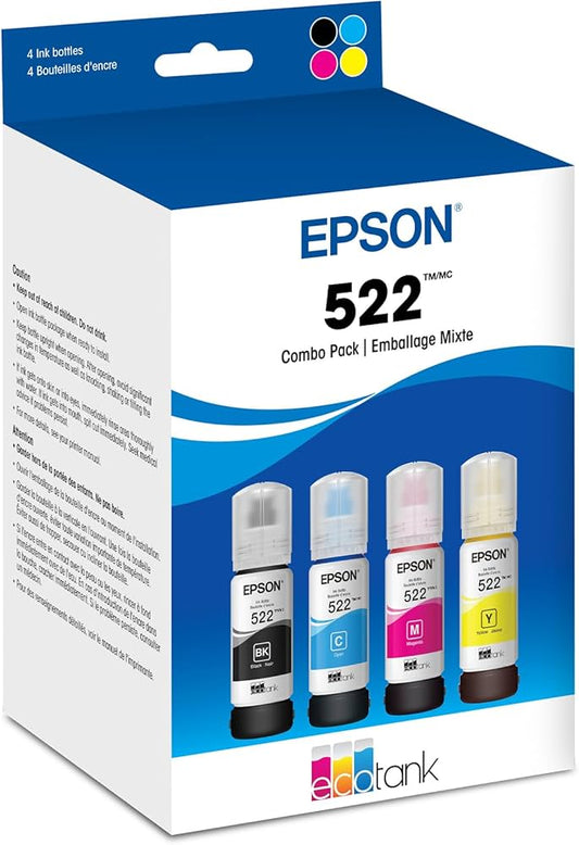 Epson T522 Cmyk Multipack Bottles