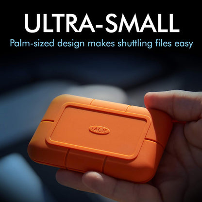 4TB LACIE RUGGED SSD USB 3.1TYPE C 2.5SE (STHR4000800)