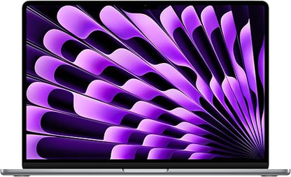 MacBook Air de 13 pulgadas (2024) con procesador Apple M3 (16 GB de RAM y 256 GB de SSD), color gris espacial.