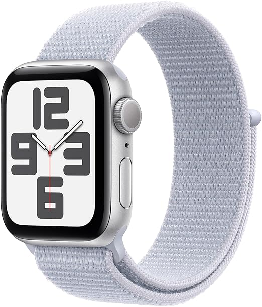 Apple Watch SE GPS (2nd Generation) Sport Loop Band - 44mm-Silver