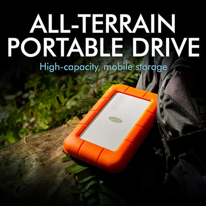 Disque SSD LACIE RUGGED USB 3.1 TYPE C 2.5SE 1 To (STHR1000800)