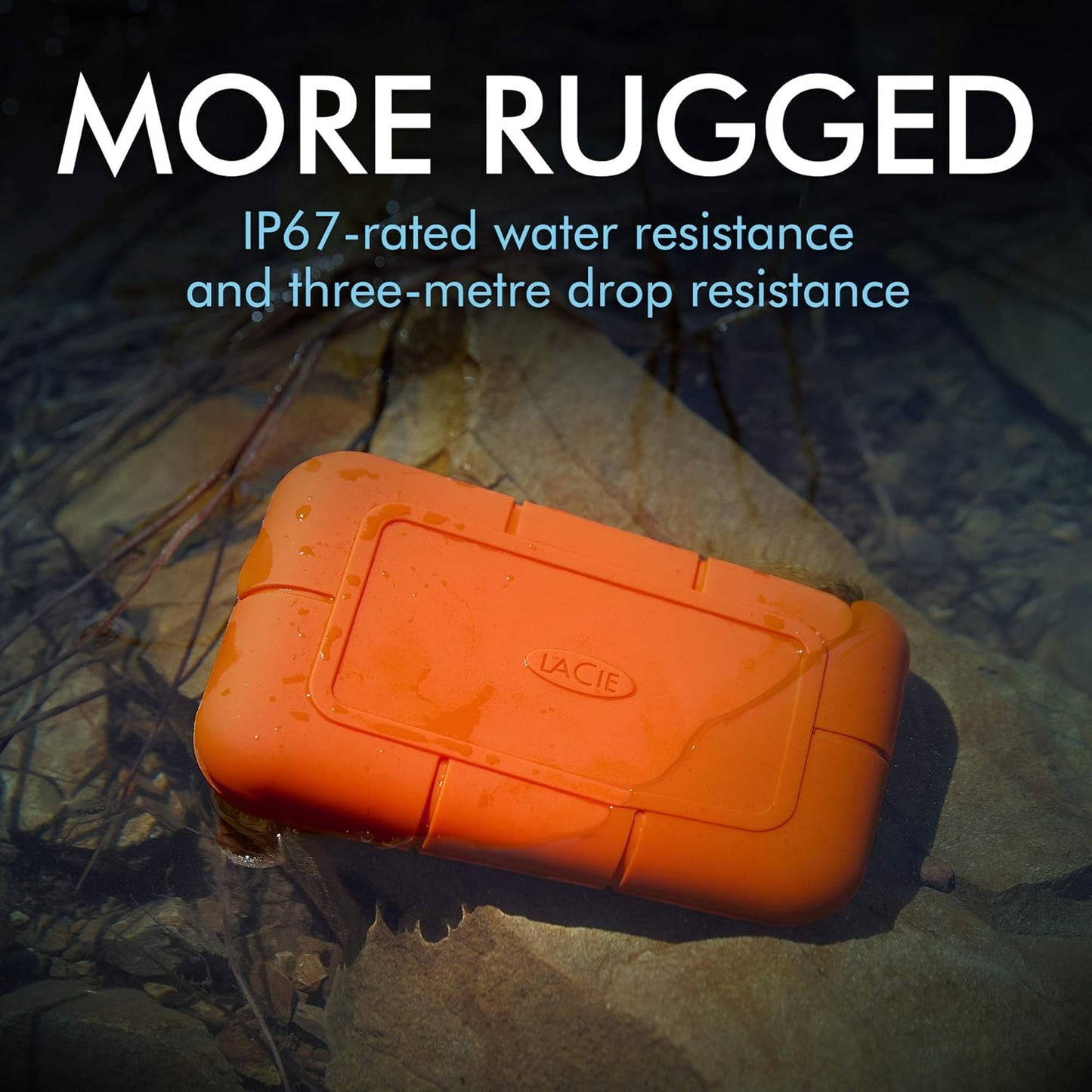 4TB LACIE RUGGED SSD USB 3.1TYPE C 2.5SE (STHR4000800)