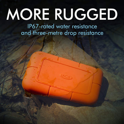 4TB LACIE RUGGED SSD USB 3.1TYPE C 2.5SE (STHR4000800)