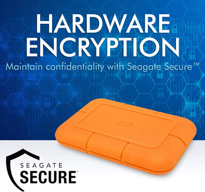 4TB LACIE RUGGED SSD USB 3.1TYPE C 2.5SE (STHR4000800)