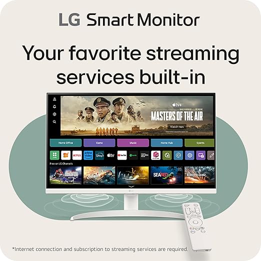MYVIEW SMART MONITOR 32IN 32SR75U-W 3840X2160 VA 16:9 DISPLAY