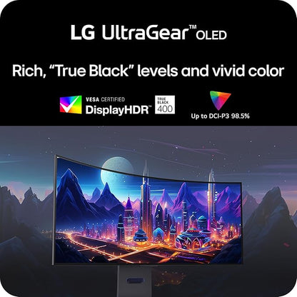 ULTRAGEAR 39IN UWQHD 3440X1440 OLED GAMING MONITOR WHITE 275 CD/M2