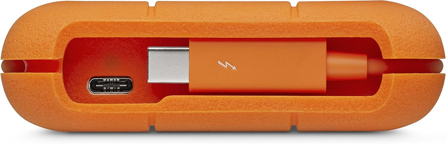 Disque SSD LACIE RUGGED USB 3.1 TYPE C 2.5SE 1 To (STHR1000800)