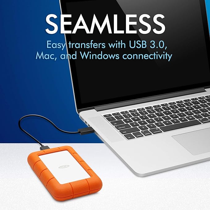 Disque dur LACIE RUGGED MINI MULTI 5 5 To USB 3.0 USB 3.0 2.5E