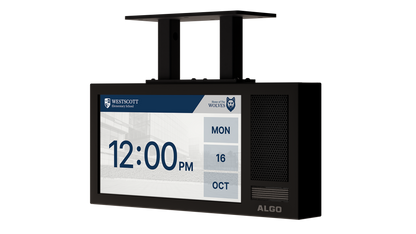 Algo Ip Digital Display With Speaker - Dual Sided  (New - Jan 2023)