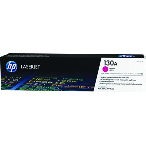 Cartucho de tóner láser original HP 130A - Magenta - 1 unidad -